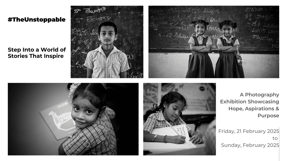 #TheUnstoppable Photography Exhibition by Bal Utsav February 2025
